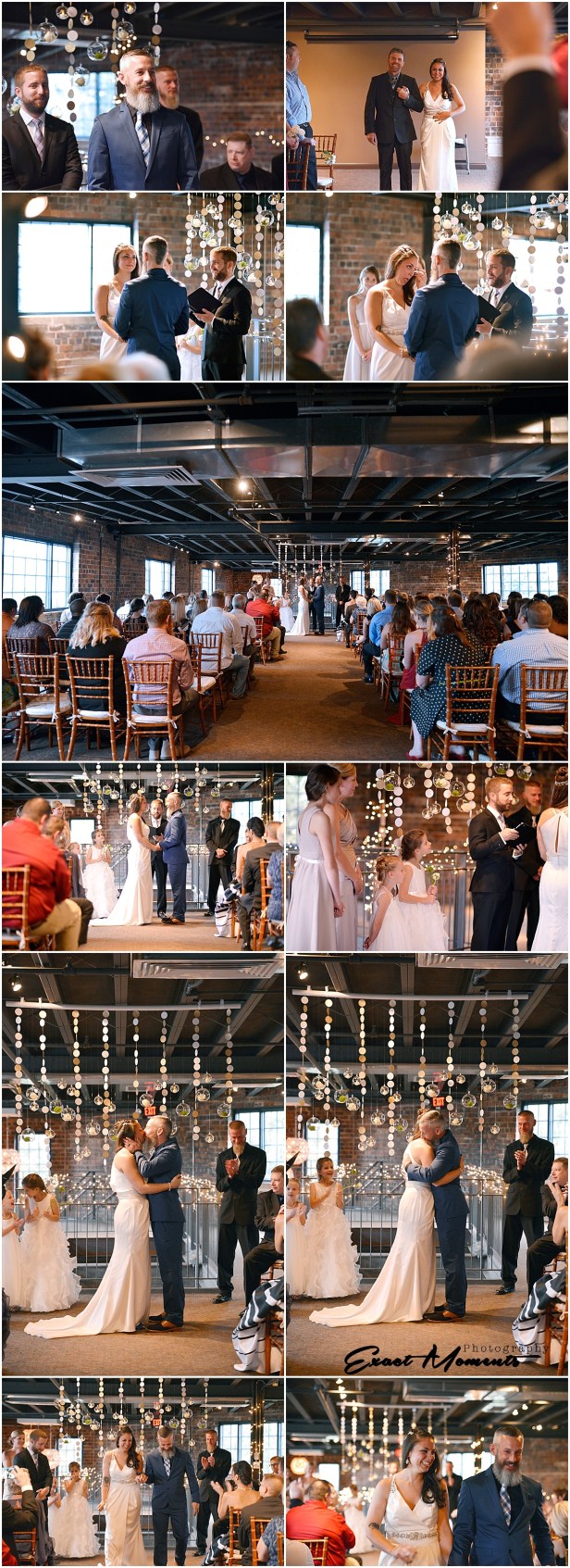 Wedding ceremony at Dock580