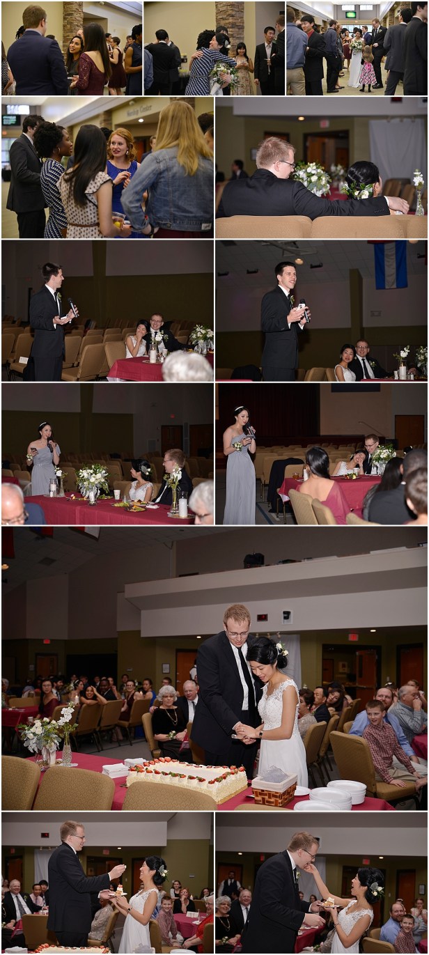 Reception at New Life Church Gahanna Ohio