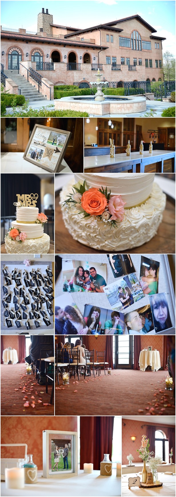 reception at The club at Corazon Columbus Ohio