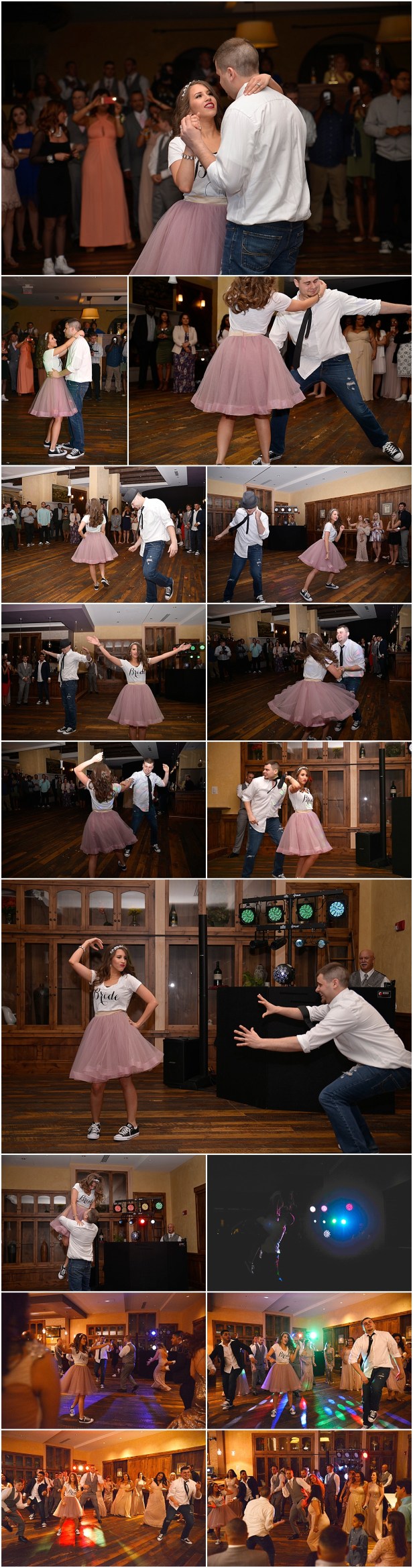 The club at Corazon Columbus Ohio wedding reception