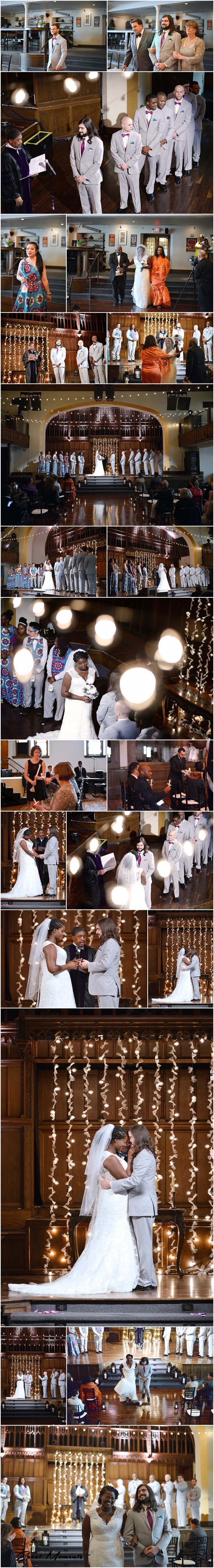 The Bluestone wedding ceremony columbus Ohio
