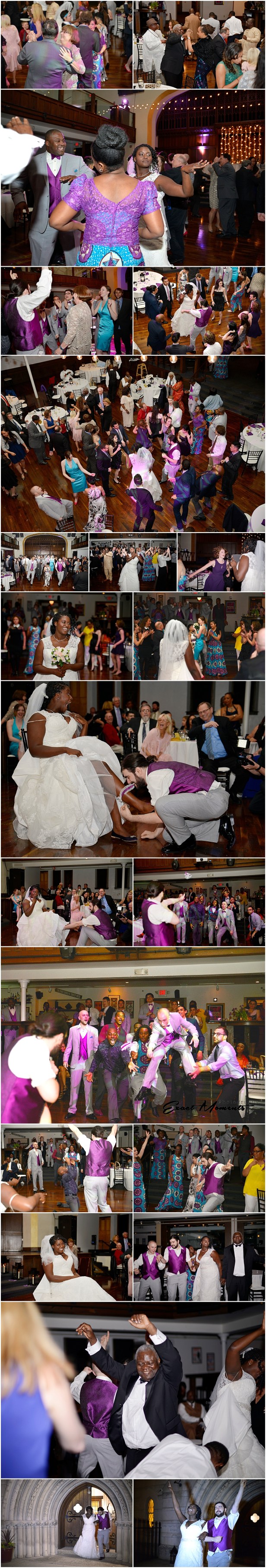 The Bluestone wedding reception Columbus