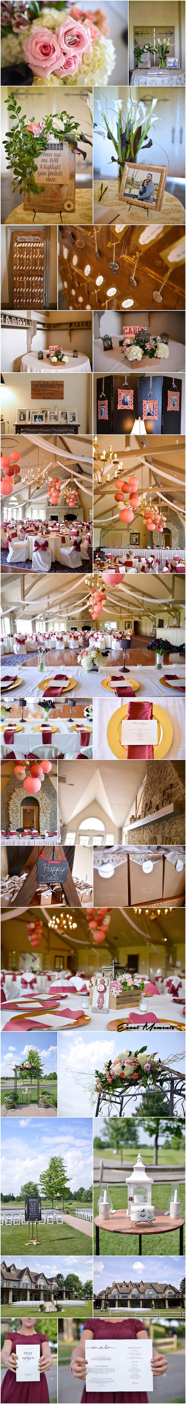 Royal American links Golf Club Wedding Reception