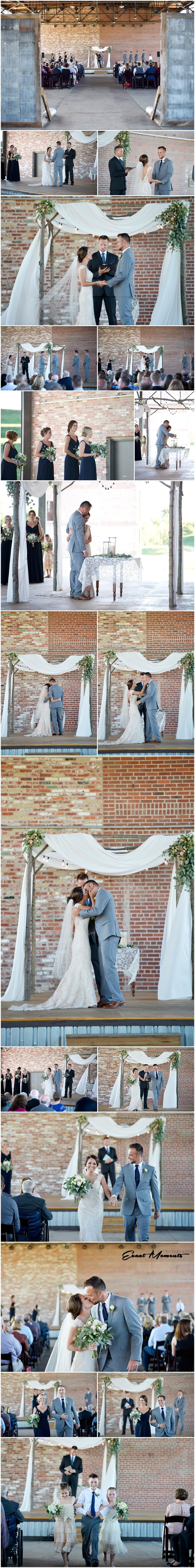 Ariel Foundation Park wedding ceremony