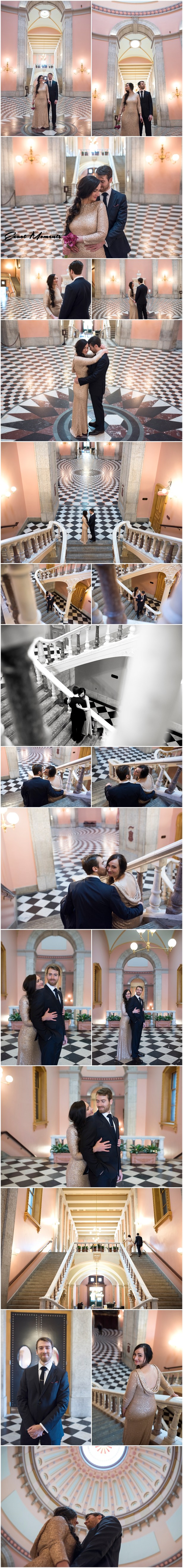 Ohio Statehouse Wedding Photos