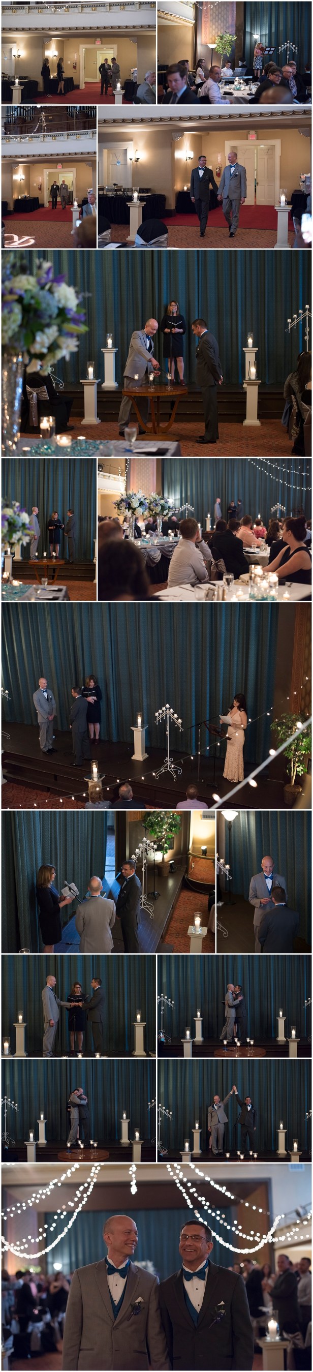 columbus athenaeum small theatre wedding ceremony Columbus ohio