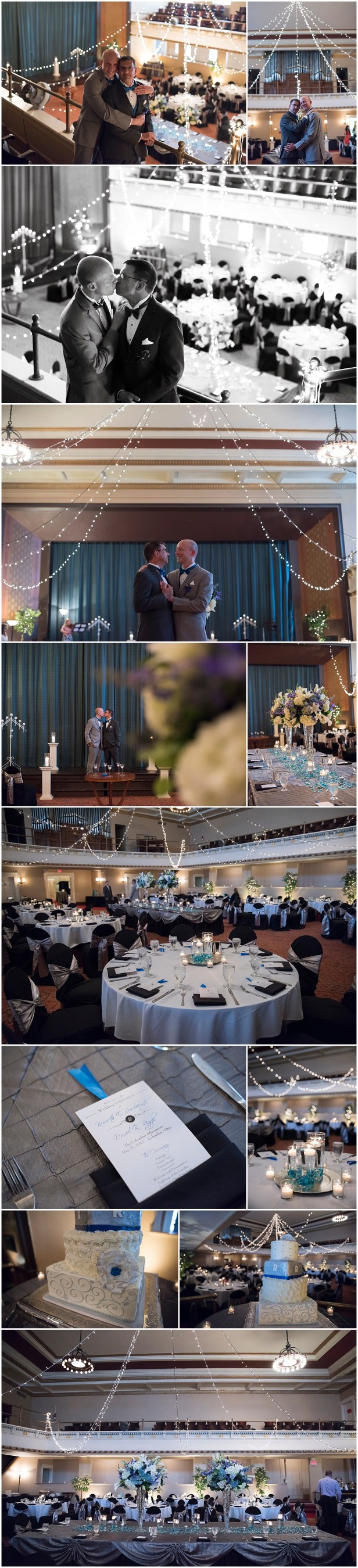 columbus athenaeum small theatre wedding Columbus ohio