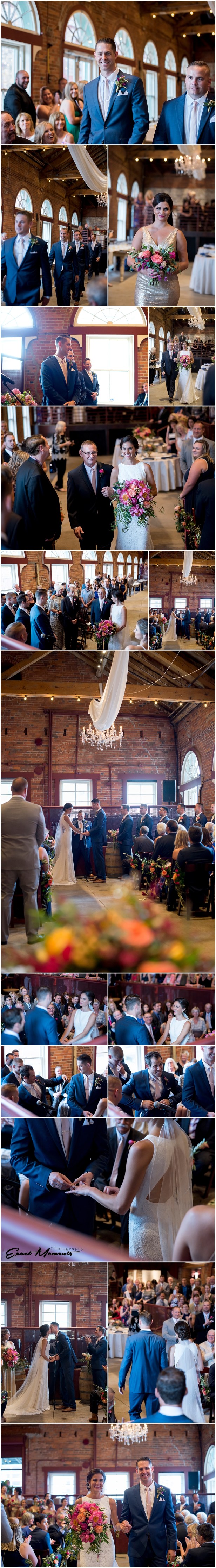 Via Vecchia Wedding Ceremony Columbus Ohio