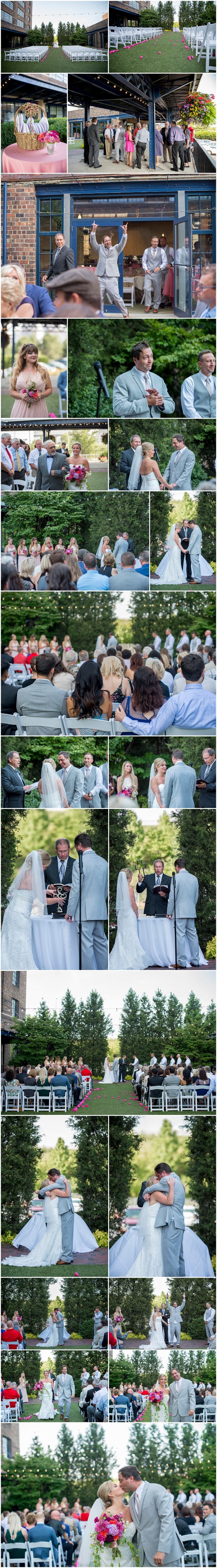 Dock 580 the Venue Wedding Ceremony